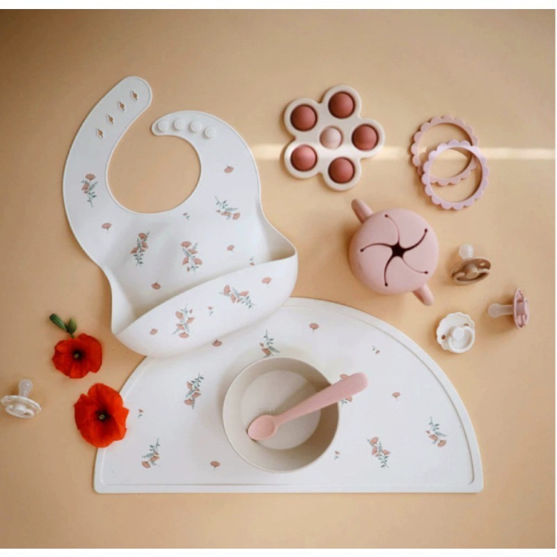 Baby Food Oil - ¡Traje lindo babero de alimentación, babero