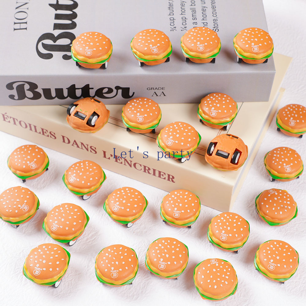 Baby Food Game - 15 Uds Mini lindo hamburguesa 3D
