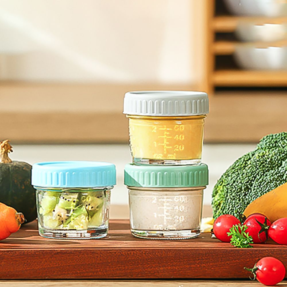 Baby Food Jars Glass - Tarro de cristal para comida de