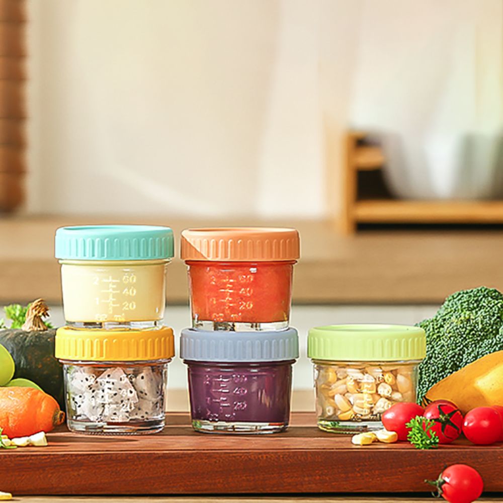 Baby Food Jars Glass - Tarro de cristal para comida de