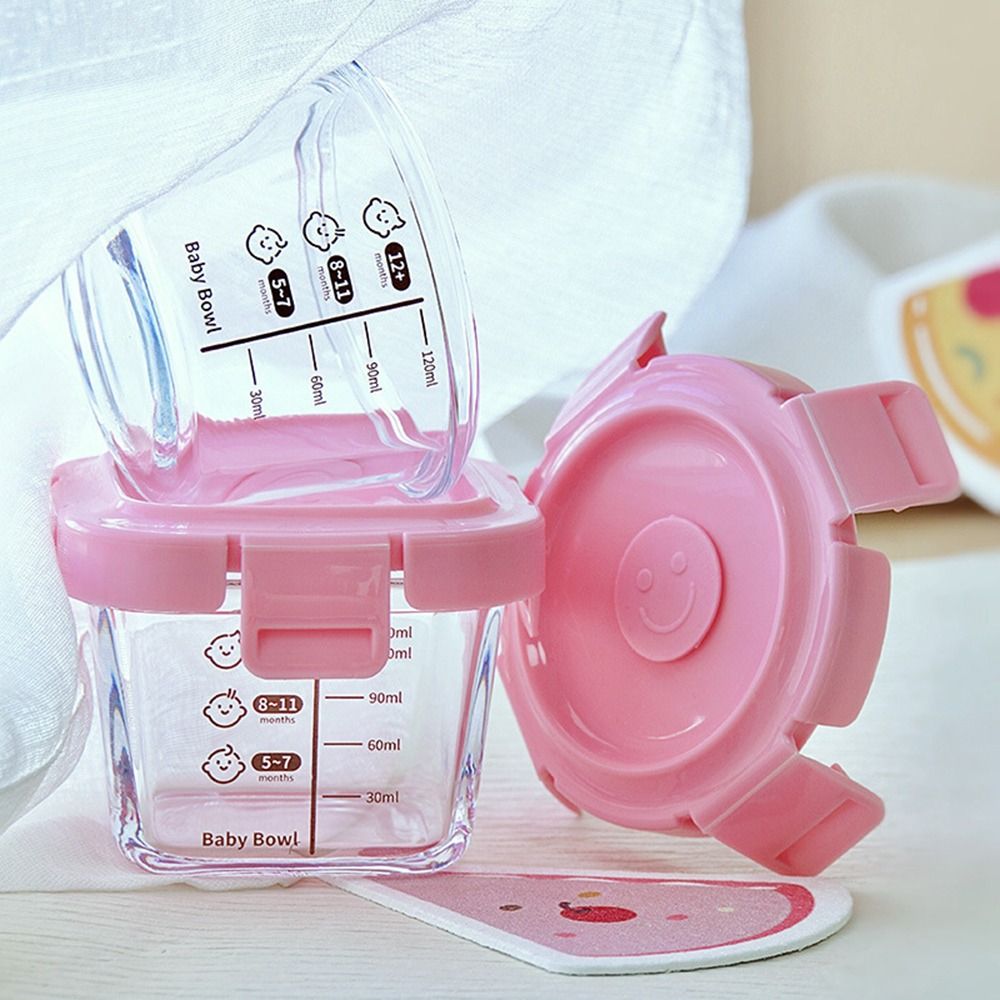 Baby Food Jars Glass - Caja de almacenamiento de alimentos de