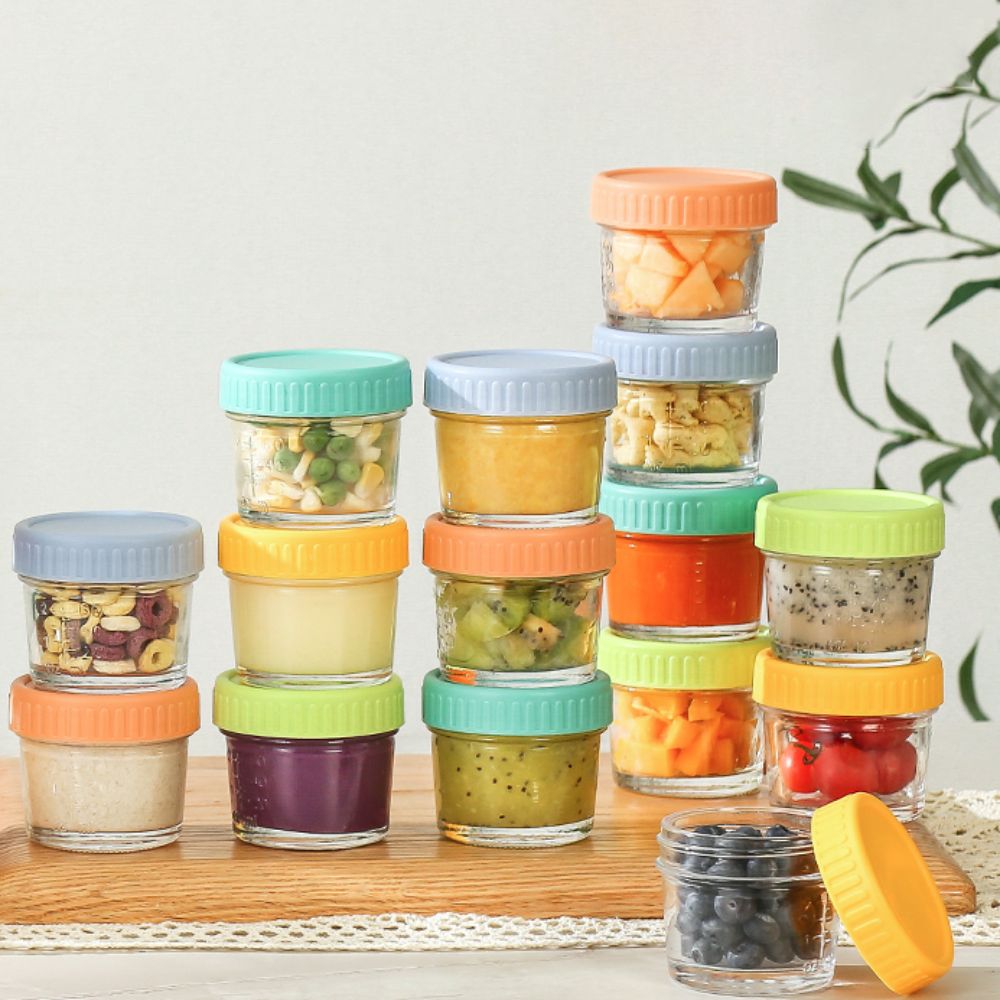 Baby Food Jars Glass - Tarro de cristal para comida de