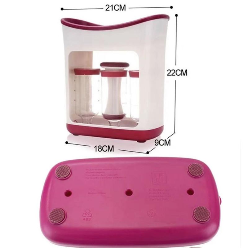 Baby Food Home - Exprimidor de puré Manual de producción