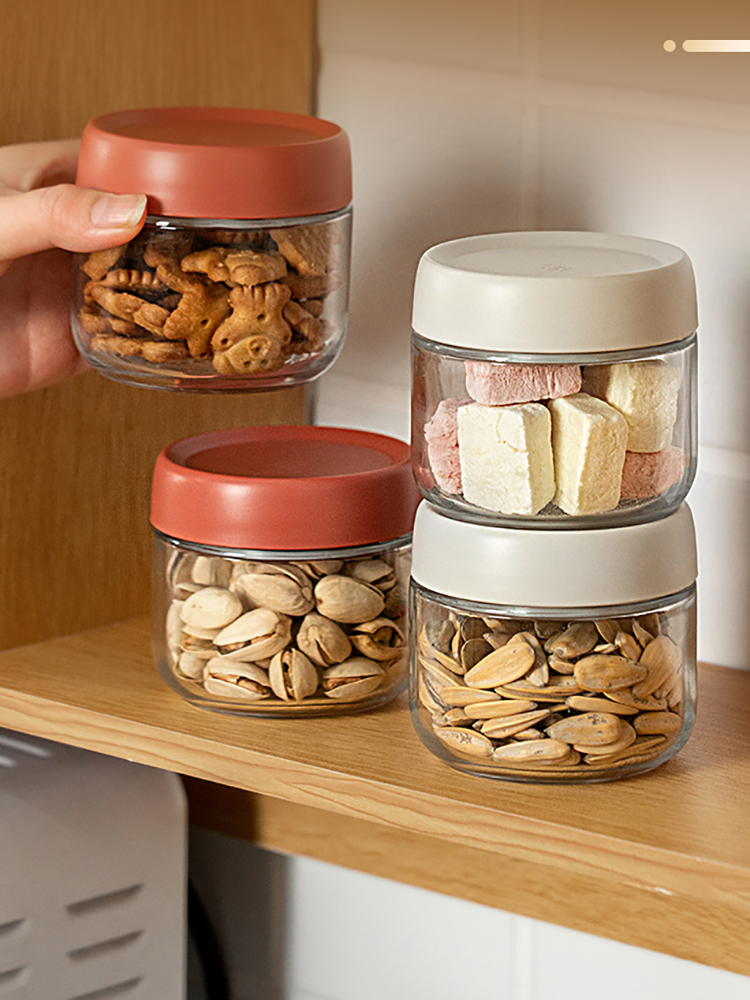 Baby Food Glass Jar - Tarro sellado de vidrio de 280ml,