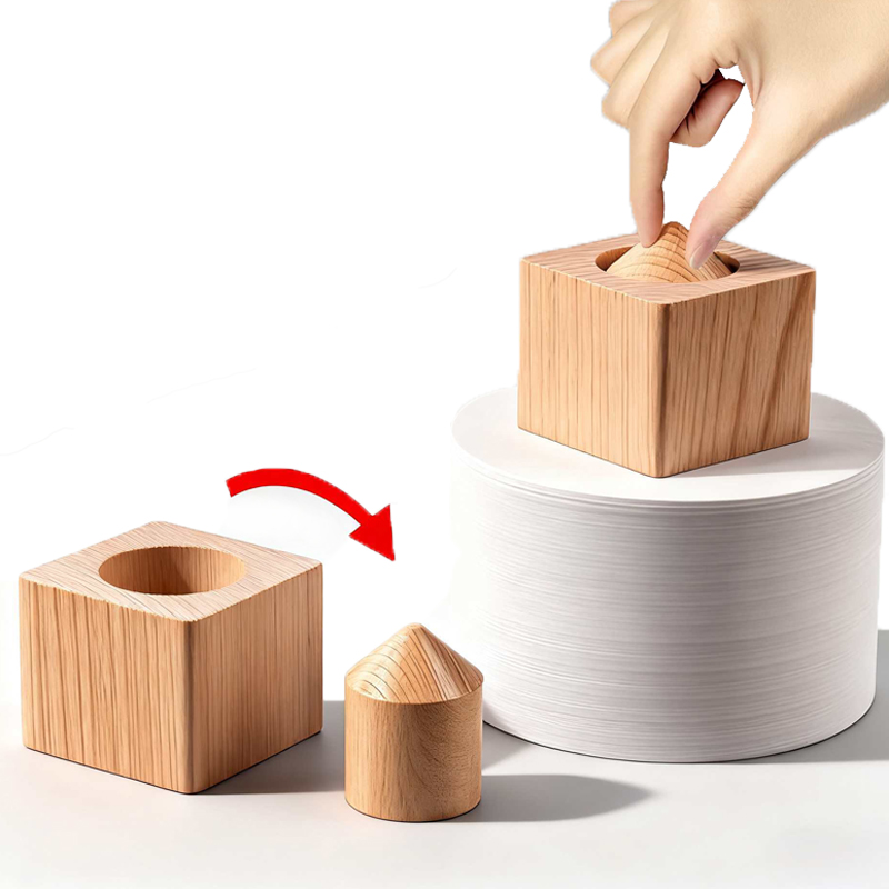 Baby Food Game - Bloques de madera Impossibles para tomar