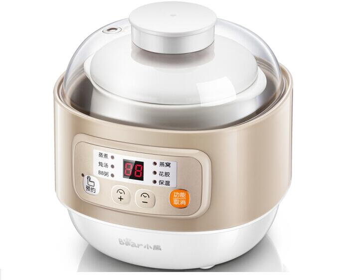Baby Food Home - Olla eléctrica lenta Bear HOUSEHOLD DDZ-A08D1