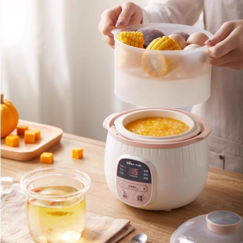 Baby Food Stew - Olla eléctrica pequeña para guisos, olla