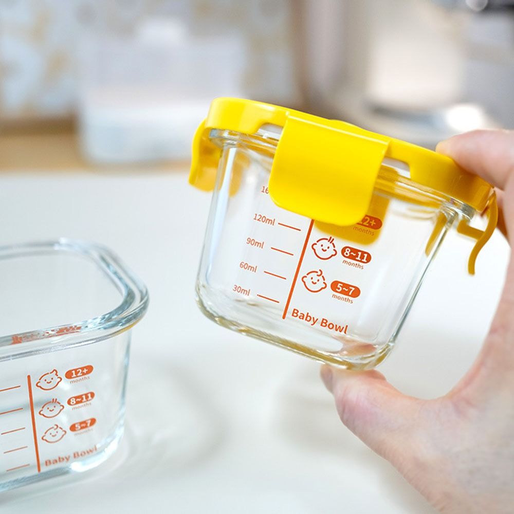 Baby Food Jars Glass - Recipiente de Vidrio para Almacenar Alimentos
