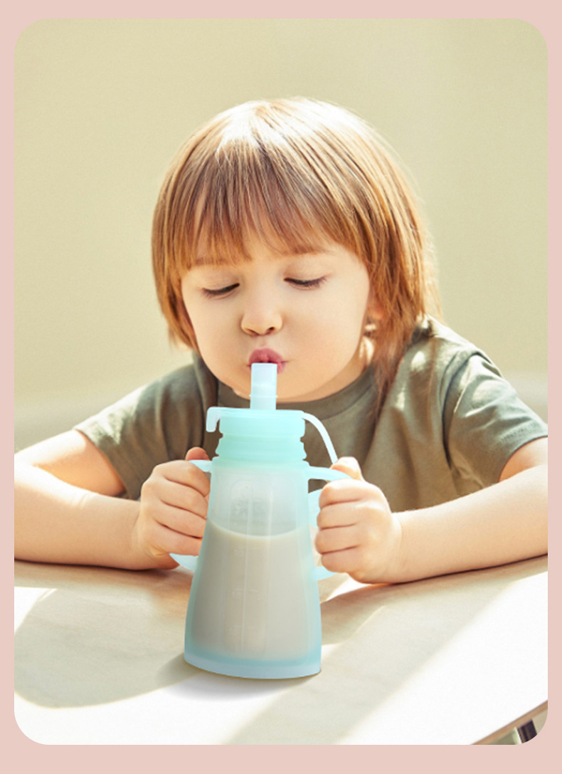 Baby Food Zone - Bolsa Reutilizable de Silicona para Almacenar