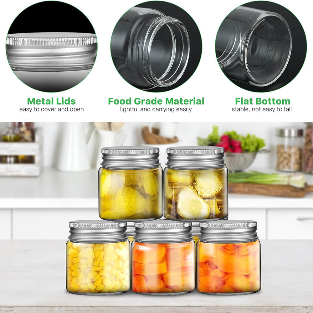 Mini tarros de albañil de 2oz, - Baby Food Glass Jar reseña y precio