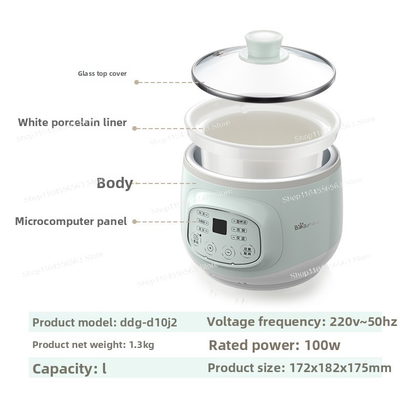 Mini olla eléctrica para estof - Baby Food Stew reseña y precio