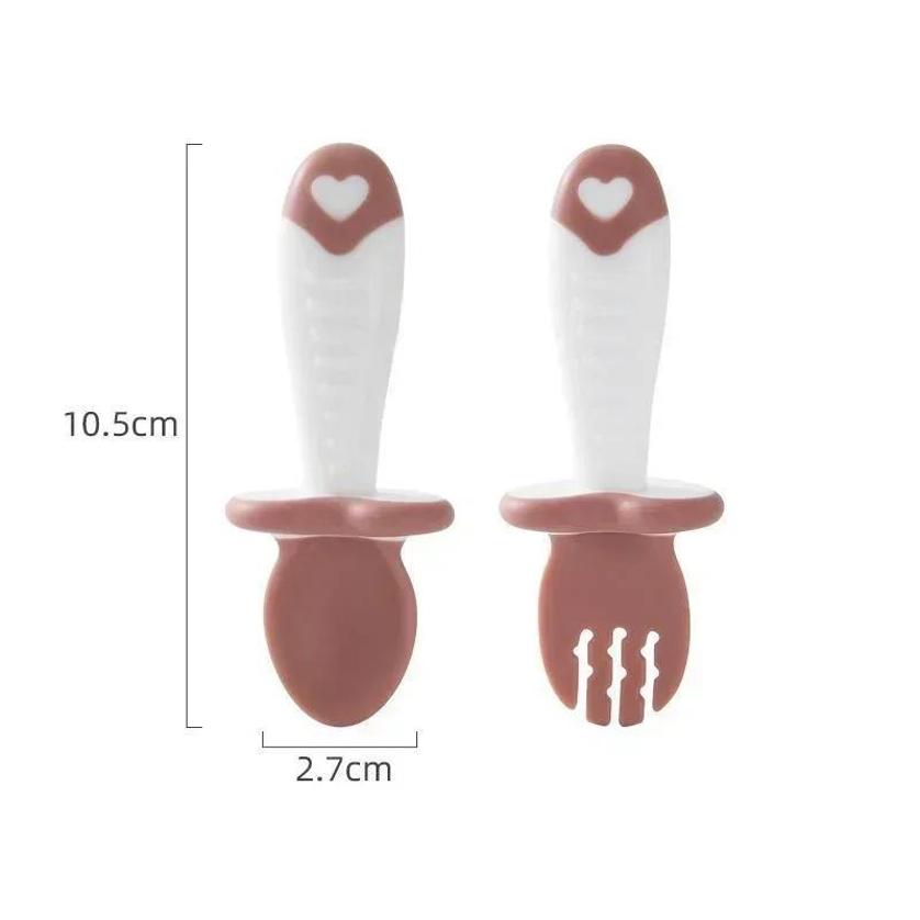 Cuchara y tenedor para bebé, j - Baby Food Set reseña y precio