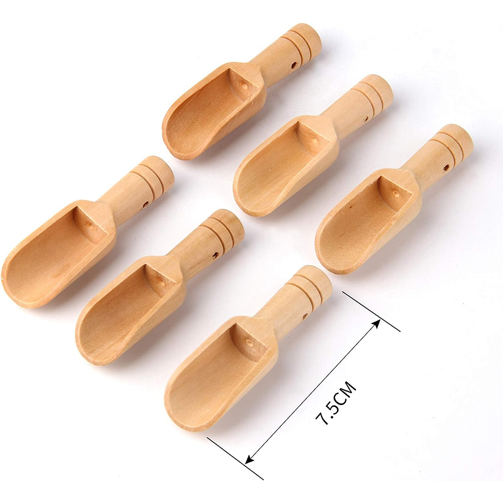 Mini cuchara de madera para ca - Weaning Spoon Set reseña y precio
