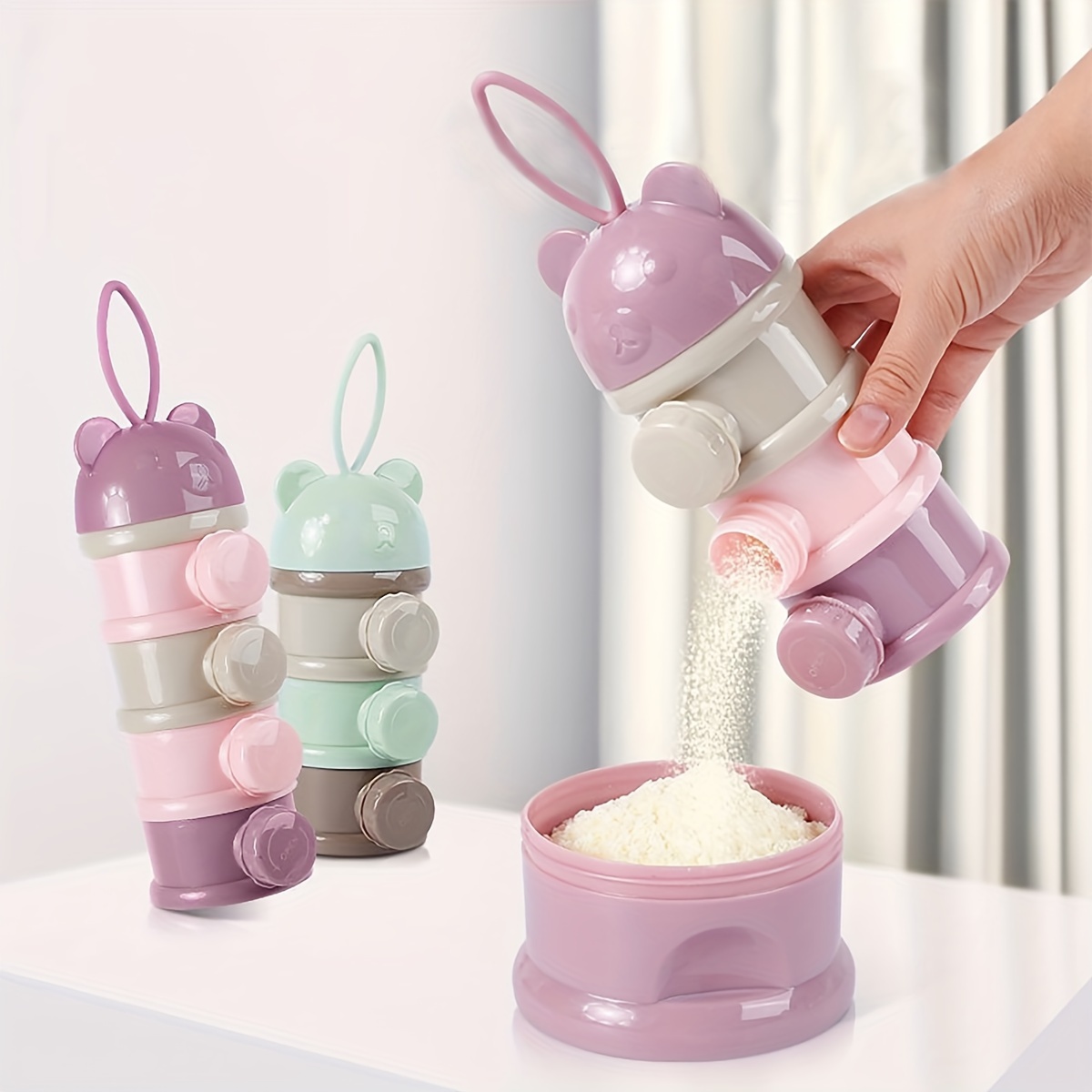 Contenedor de leche en polvo p - Baby Food Zone reseña y precio