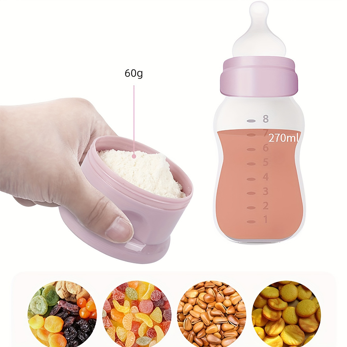 Contenedor de leche en polvo p - Baby Food Zone reseña y precio