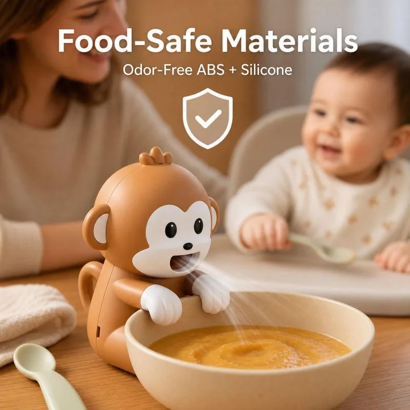 Ventilador Portátil con Forma  - Baby Food Home reseña y precio