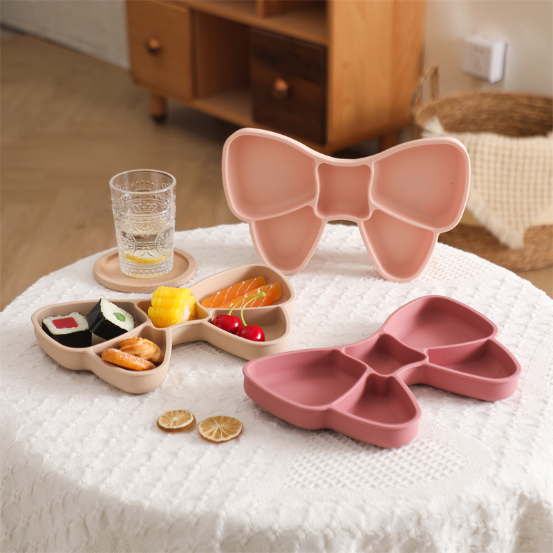 Plato de comedor de silicona p - Baby Food Dinner reseña y precio