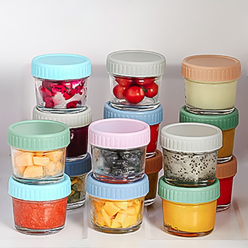 Juego de 6 Frascos de Vidrio p - Baby Food Jars Glass reseña y precio