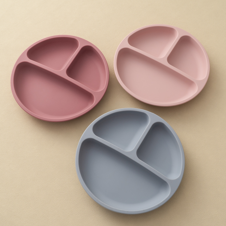 Plato de comedor de silicona c - Baby Food Dinner reseña y precio