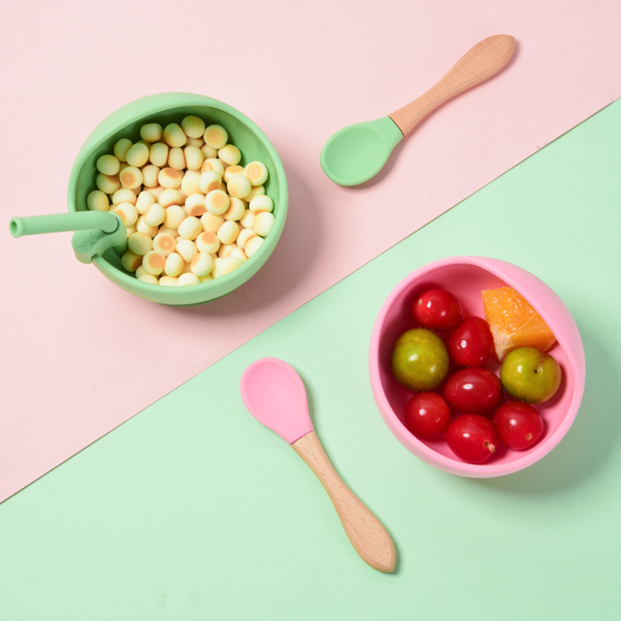 Cuenco de alimentación de sili - Baby Food Dinner reseña y precio
