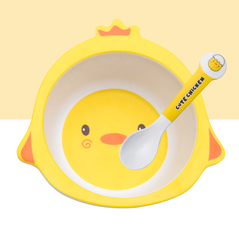 Juego de vajilla de fibra de b - Weaning Spoon Set reseña y precio