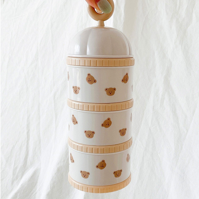 Caja de leche en polvo de oso  - Baby Food Bottle reseña y precio