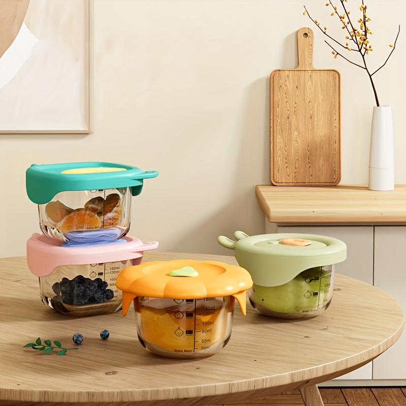 Contenedor de comida para bebé - Baby Food Jars Glass reseña y precio