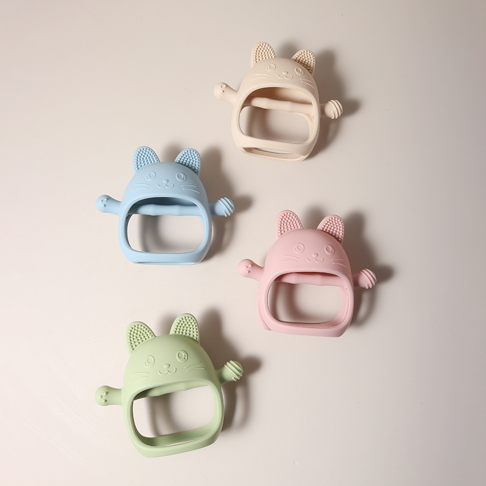 Manoplas para la dentición del - Baby Food Game reseña y precio