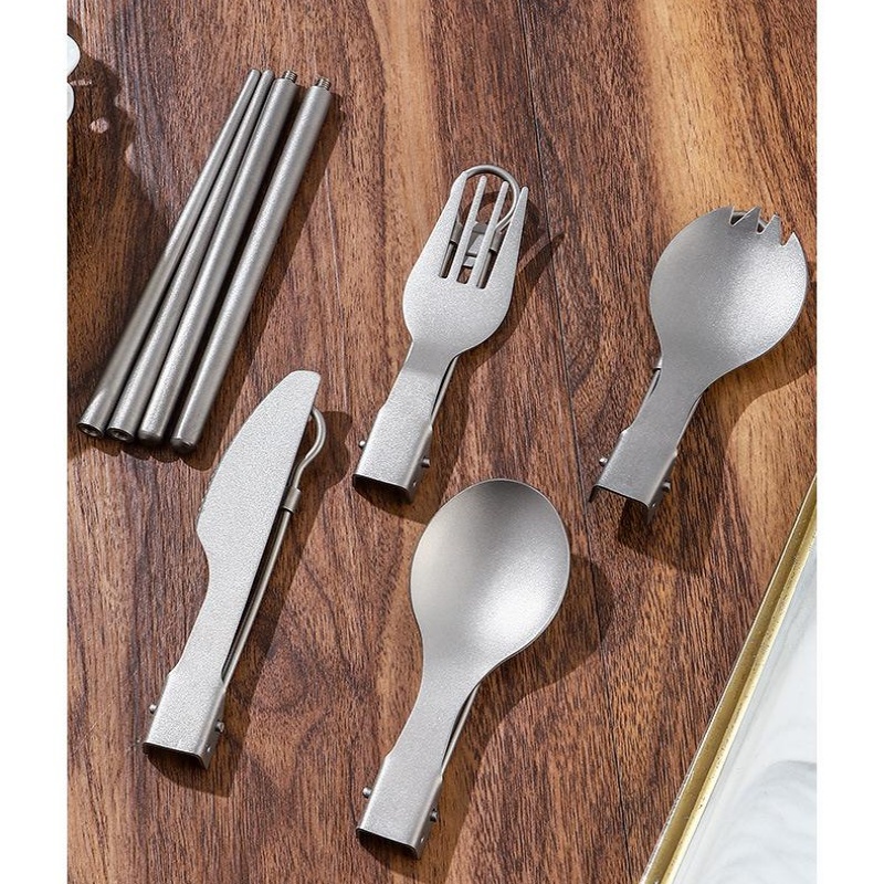 Juego de Cubiertos Plegables d - Weaning Spoon Set reseña y precio