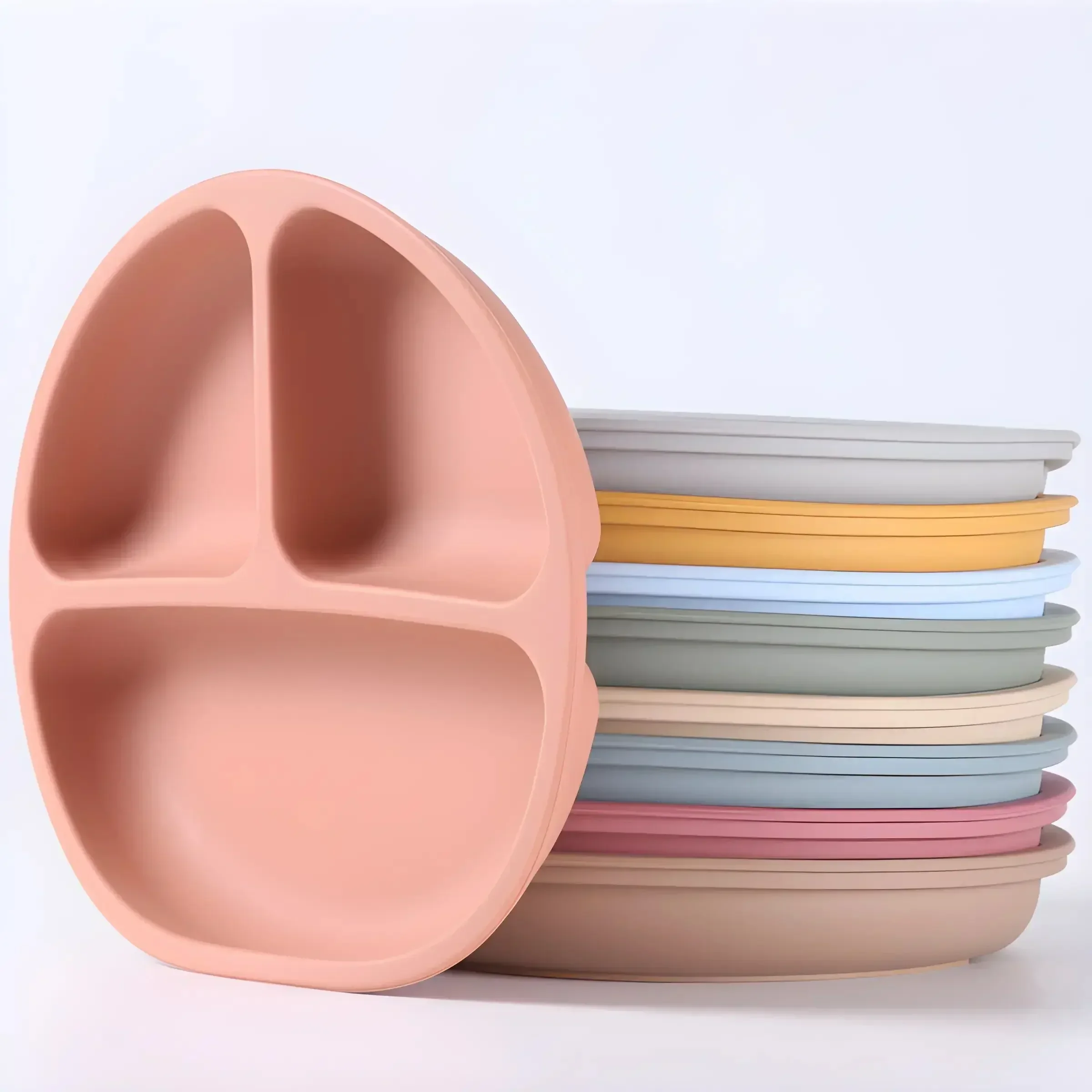 Vajilla de silicona, plato de  - Baby Food Dinner reseña y precio