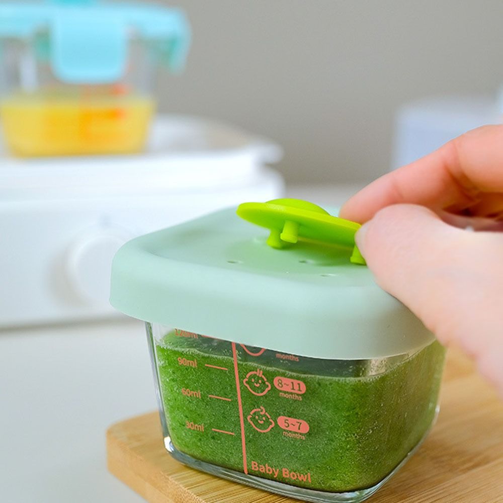 Caja de almacenamiento de alim - Baby Food Jars Glass reseña y precio
