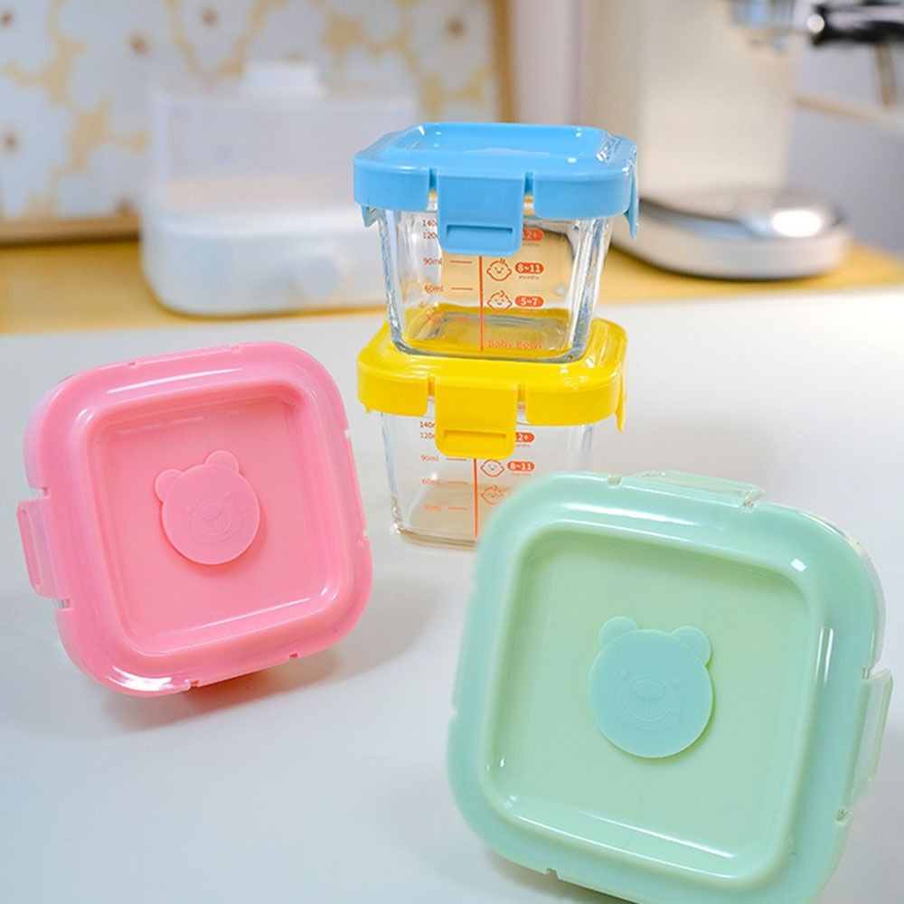 Caja de almacenamiento de alim - Baby Food Jars Glass reseña y precio