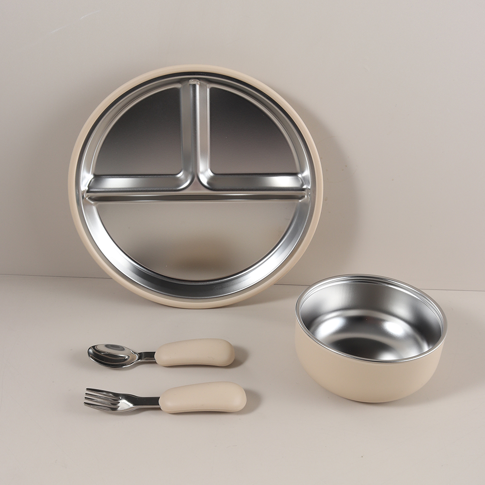 Juego de 4 piezas de vajilla d - Baby Food Dinner reseña y precio
