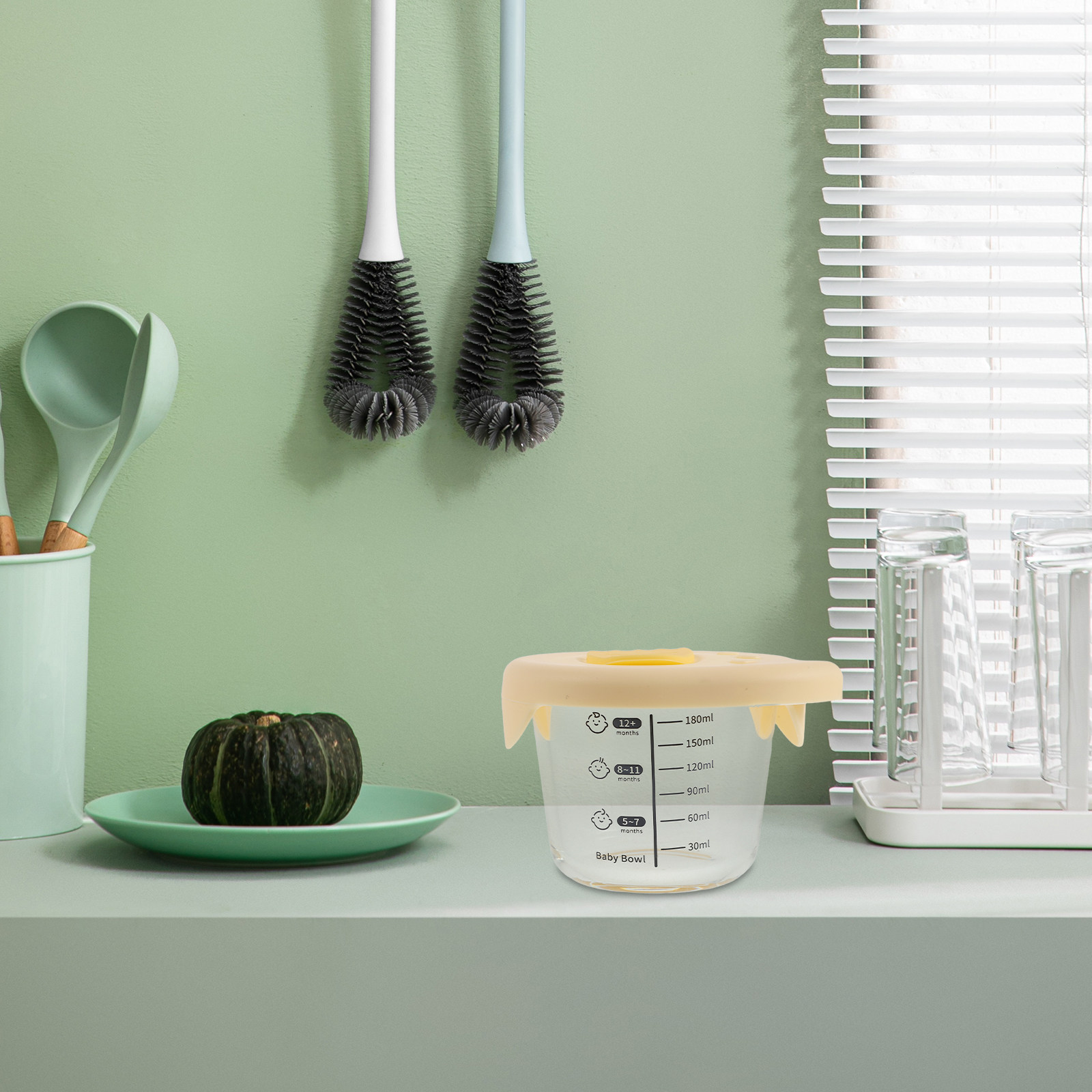 2 Recipientes de Vidrio para A - Baby Food Jars Glass reseña y precio