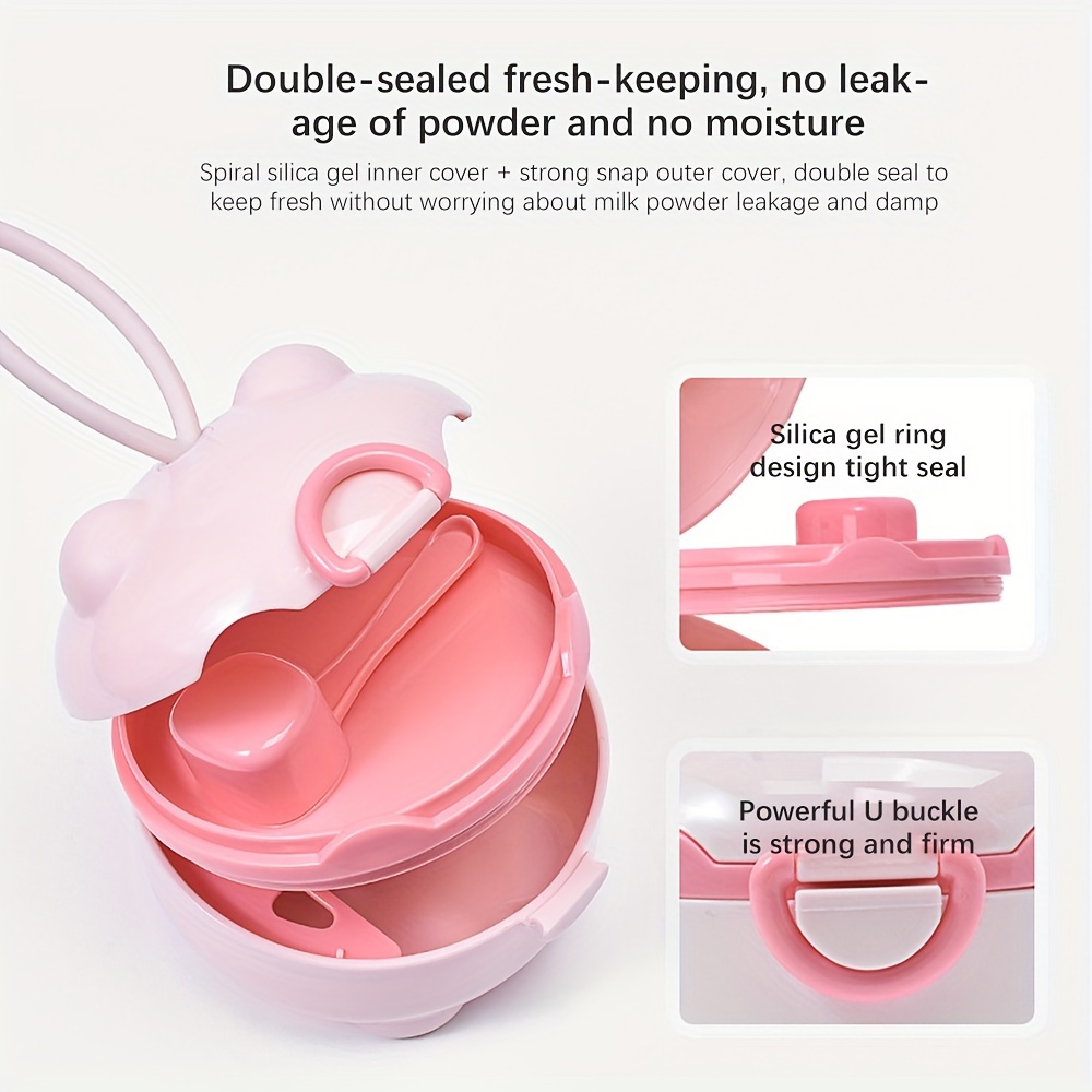 Caja de leche en polvo portáti - Baby Food Zone reseña y precio