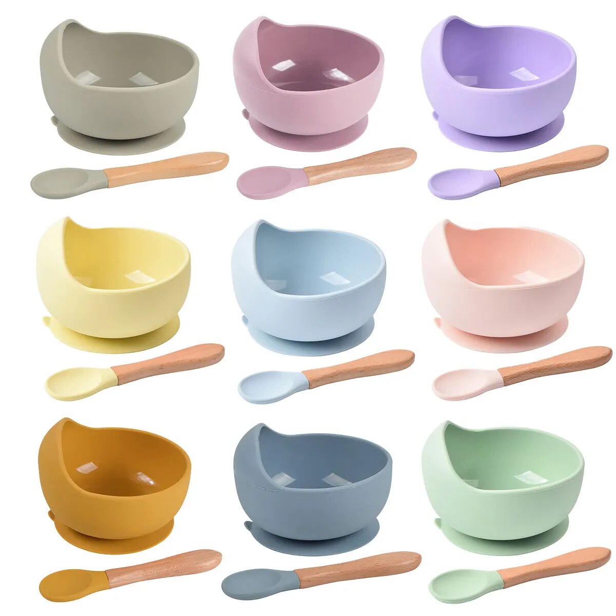 Cuenco de alimentación de sili - Baby Food Dinner reseña y precio