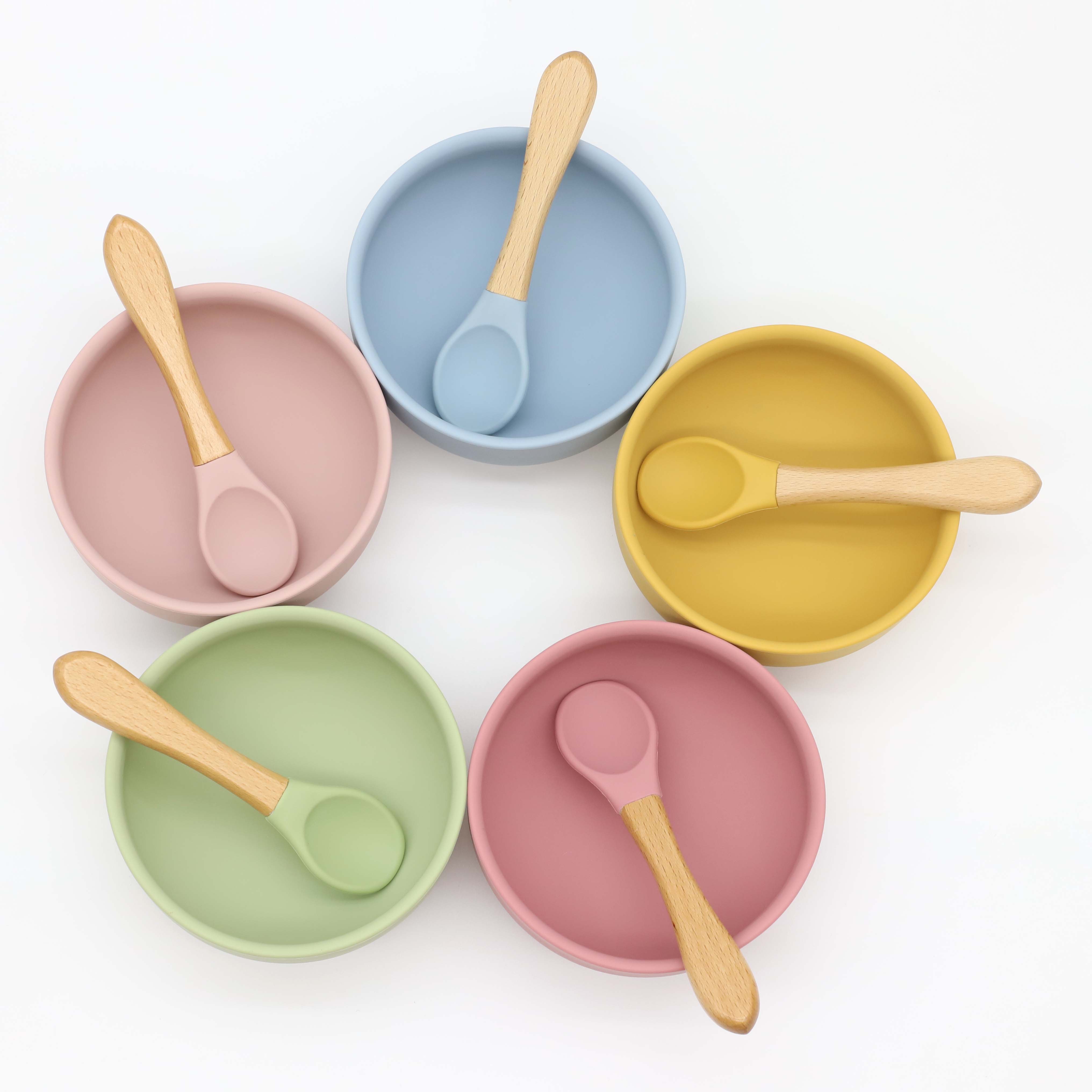 Cuenco de silicona con ventosa - Baby Food Dinner reseña y precio