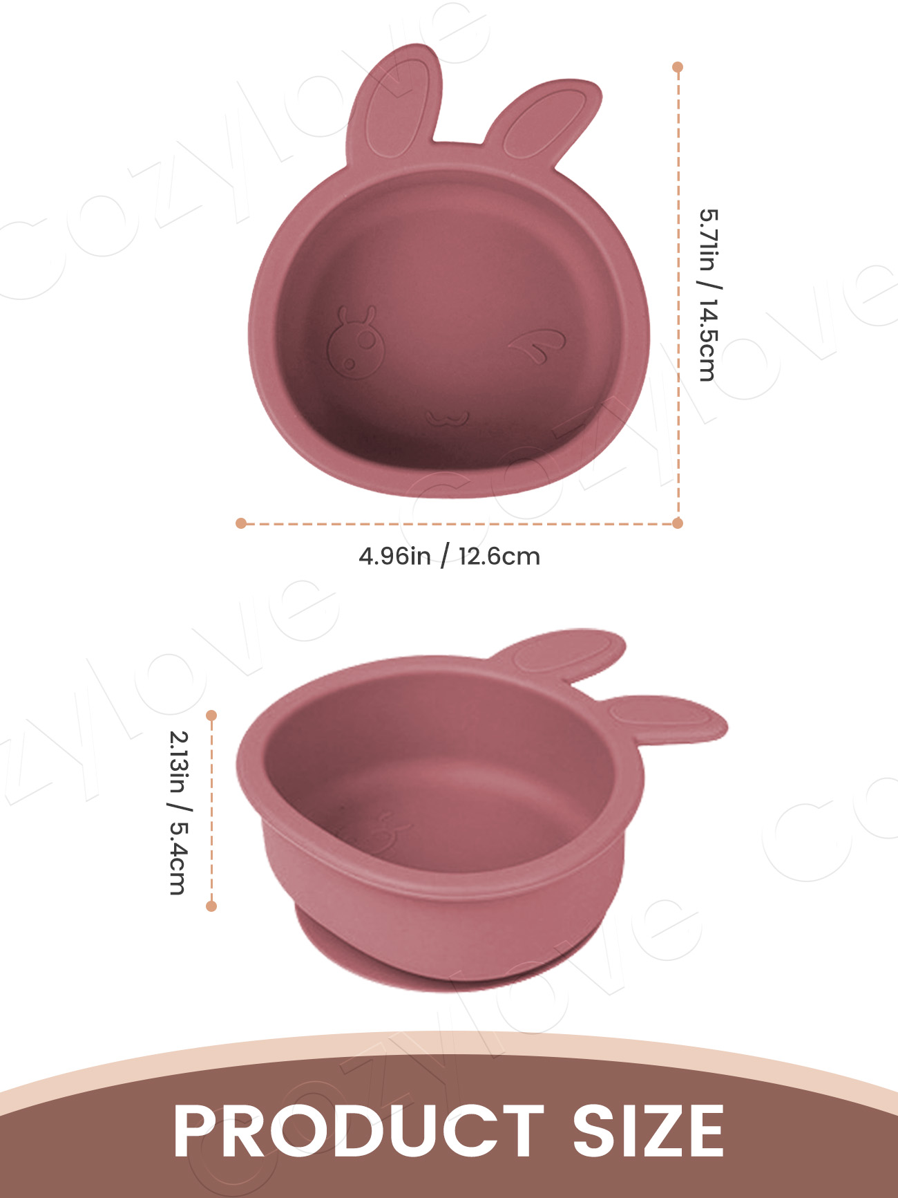 Tazón de Silicona con Orejas d - Baby Food Dinner reseña y precio