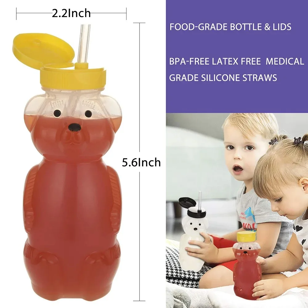 Tazas de paja Honey Bear para  - Baby Food Bottle reseña y precio