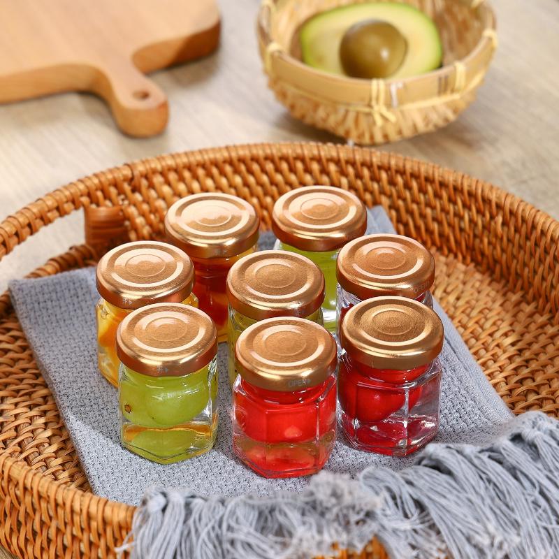 Frascos Hexagonales Mini al po - Baby Food Jars Glass reseña y precio