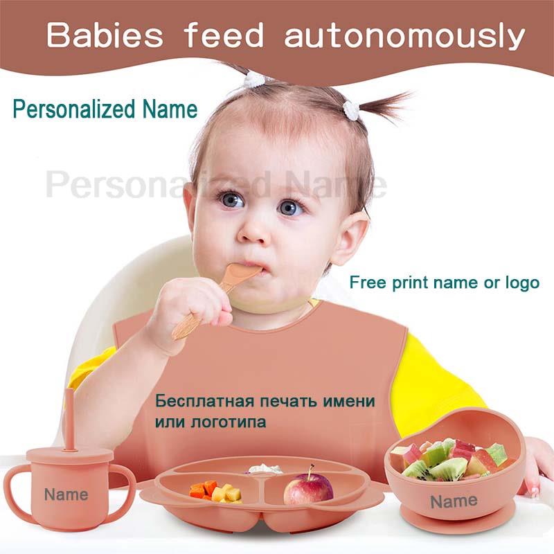 Juego de alimentación de silic - Baby Food Dinner reseña y precio
